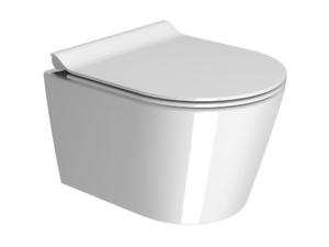 KUBE X 46X36 - Wall-hung back to wall ceramic toilet _ GSI ceramica